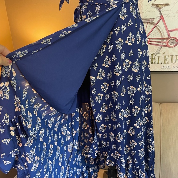 Mi a mi Wrap Dress, sz Lg - Picture 6 of 9